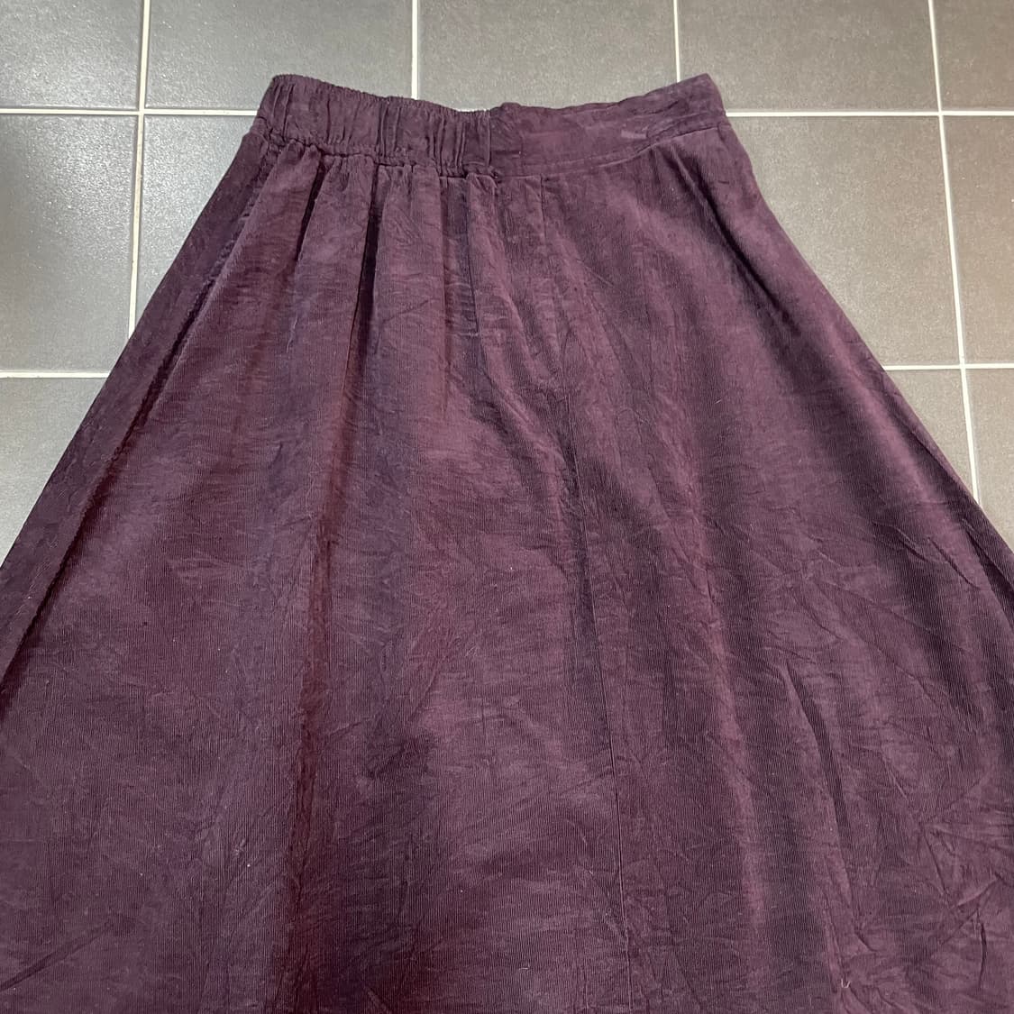 Vintage coduroi long skirt 상품이미지8
