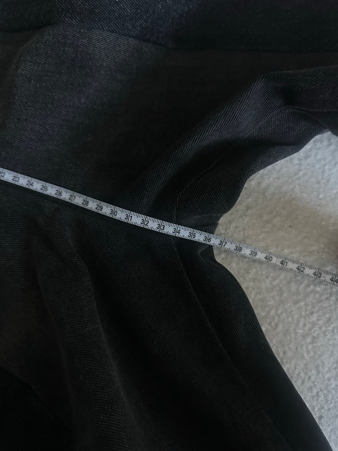 일본브랜드 77circa 나나서카 블랙데님 상품이미지5