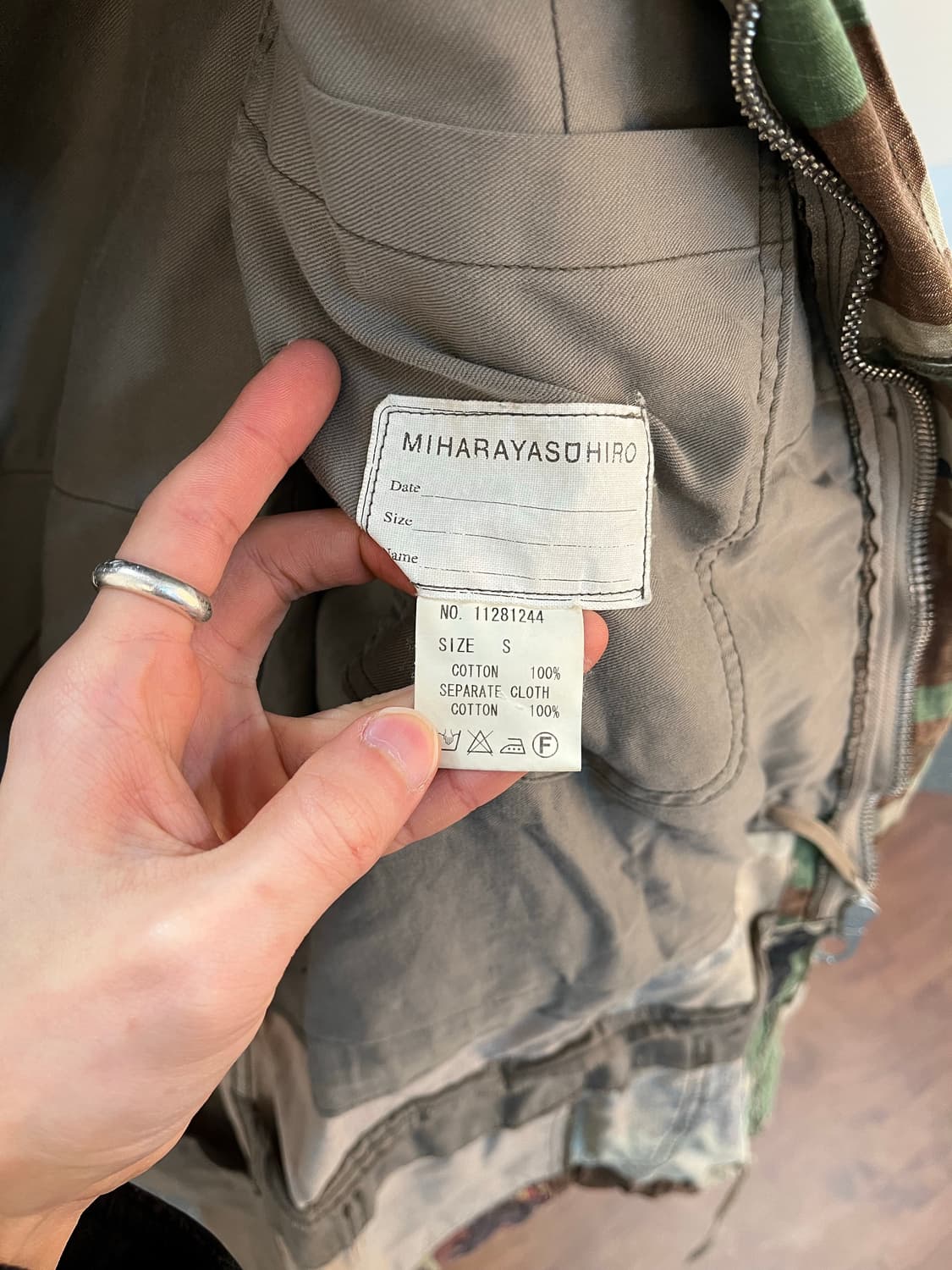 미하라 야스히로 도킹 밀리터리 자켓 상품이미지7