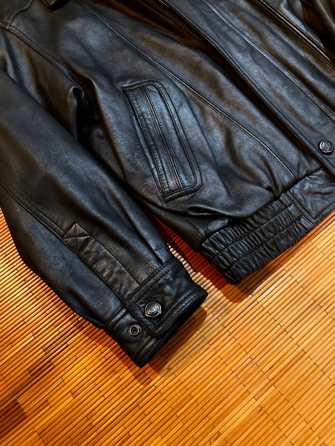 vtg 램스킨 레더자켓 상품이미지6