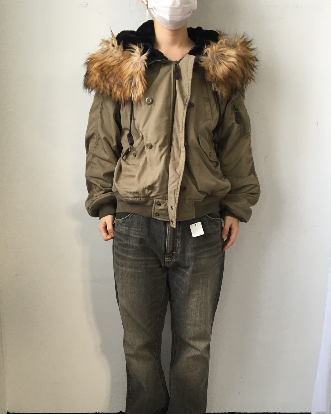 Moussy fake fur hood jacket 상품이미지1