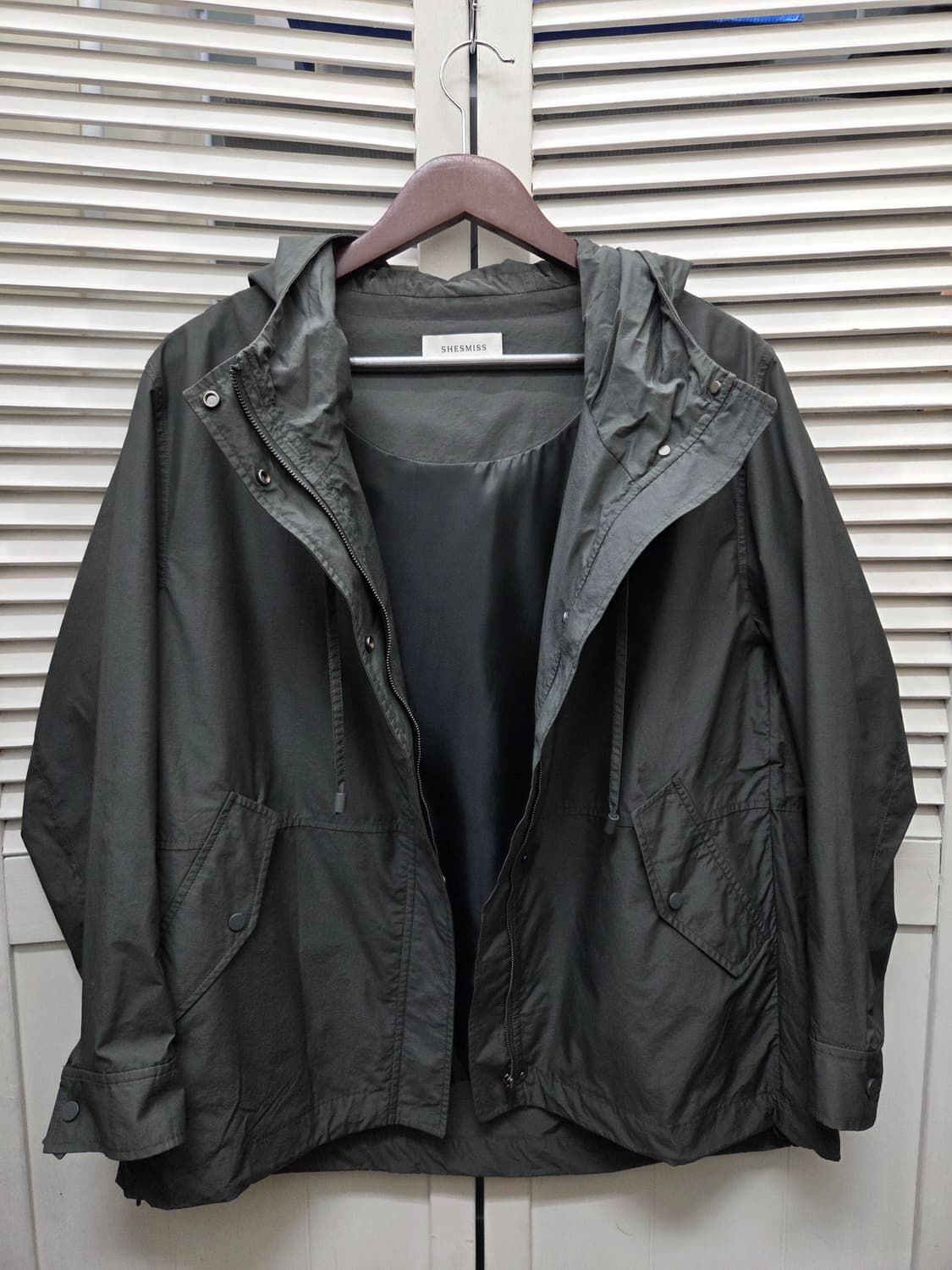 쉬즈미스 바람막이 집업 후드 점퍼 상품이미지2