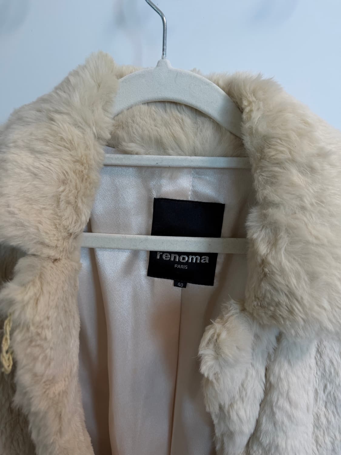 레노마 토끼퍼 코트 상품이미지4
