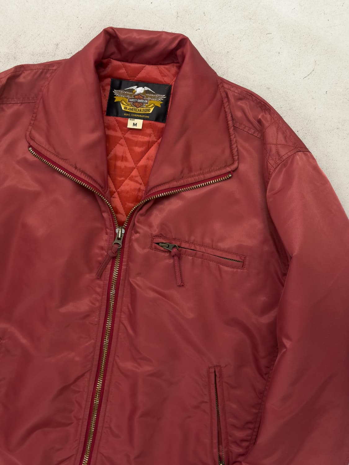 할리데이비슨 나일론 바이커 자켓 상품이미지4