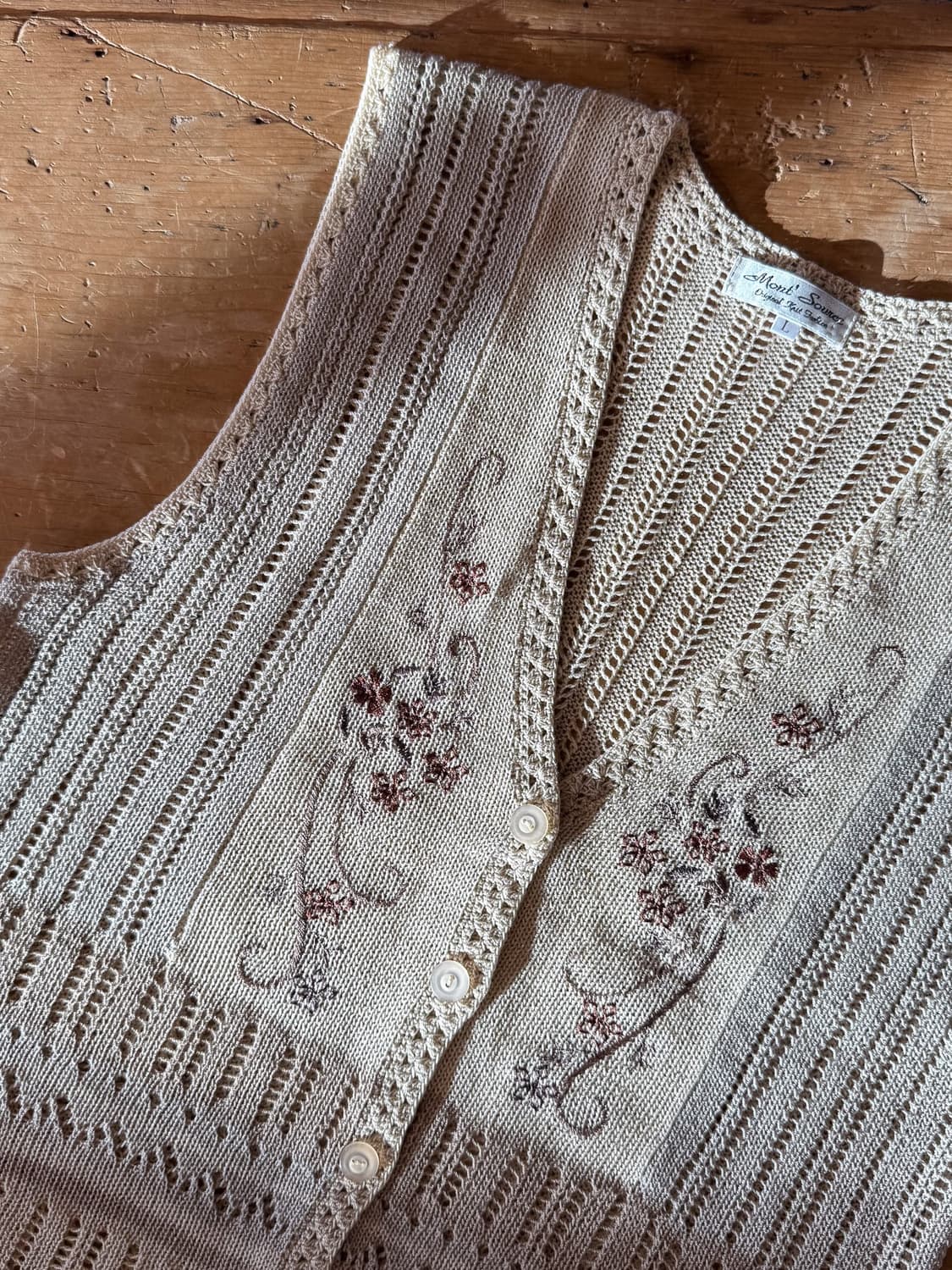 Floral Embroidered Sleeveless 0017 상품이미지2
