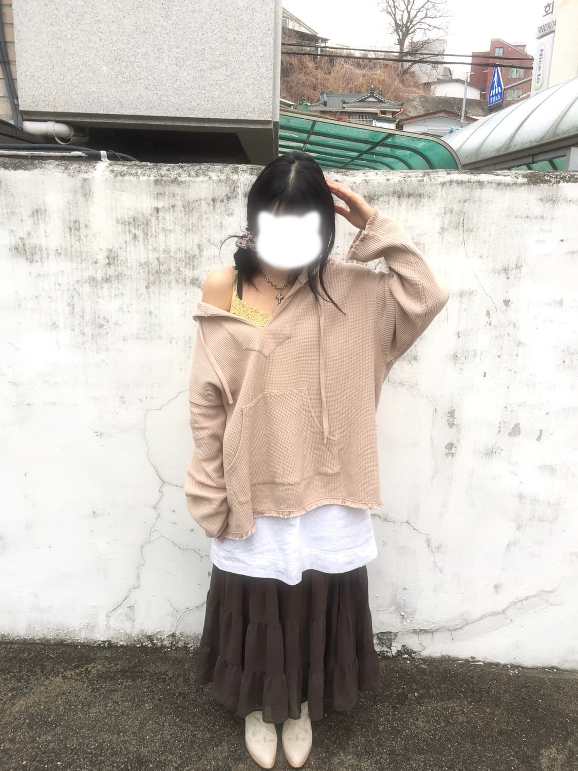 빈티지 푸린 코디세트 상품이미지2