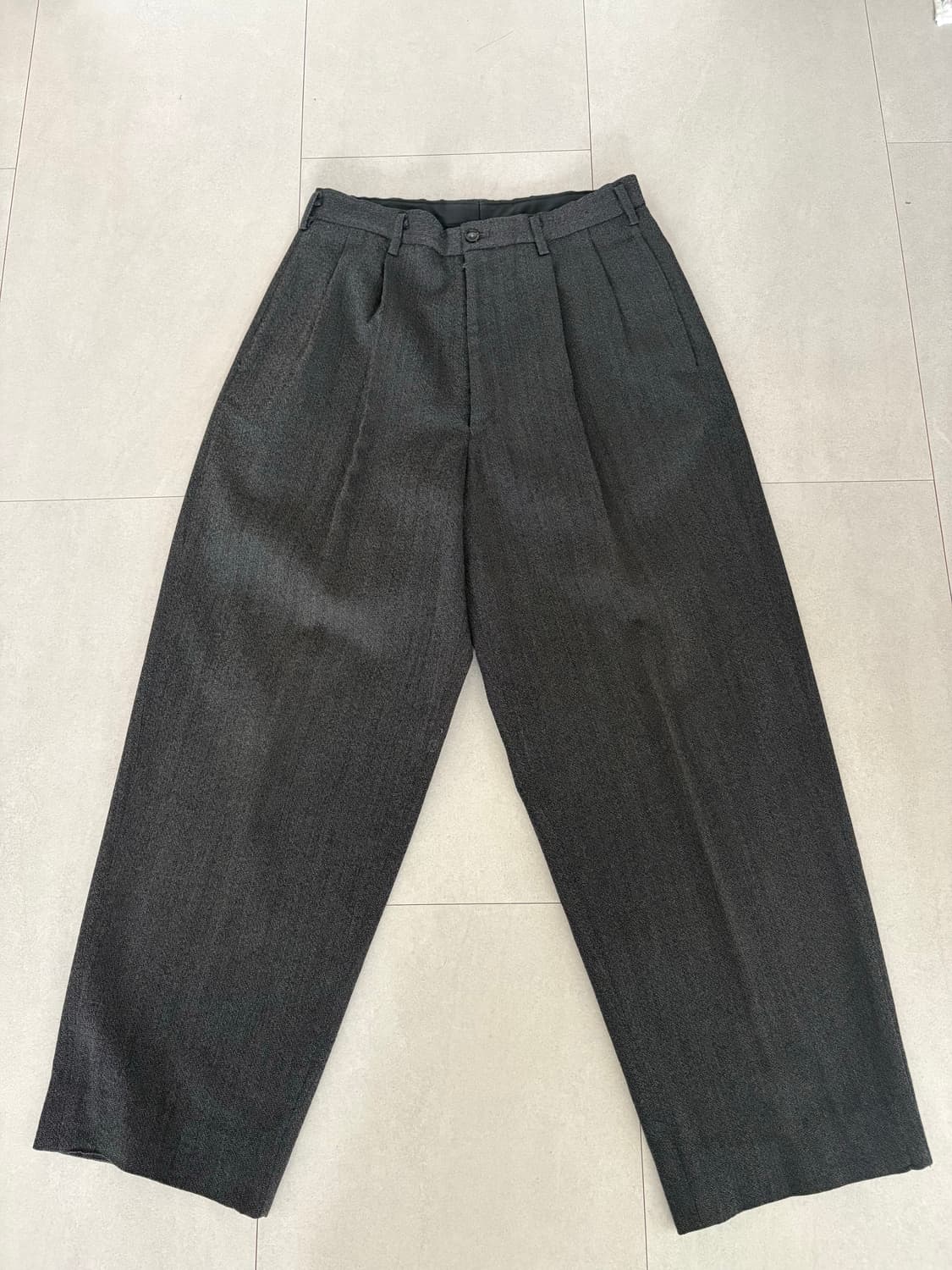 와이즈 포 맨 요지야마모토 투턱 팬츠 M 상품이미지4