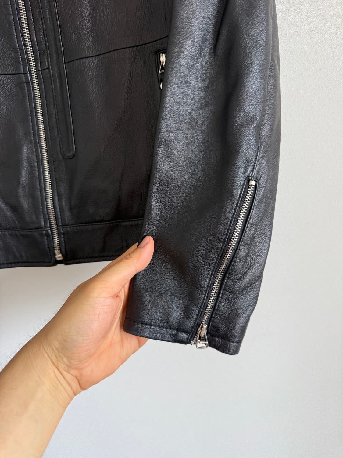 씨티지(City Gee) 램스킨 레더 자켓(LEATHER: ITALY) 상품이미지5