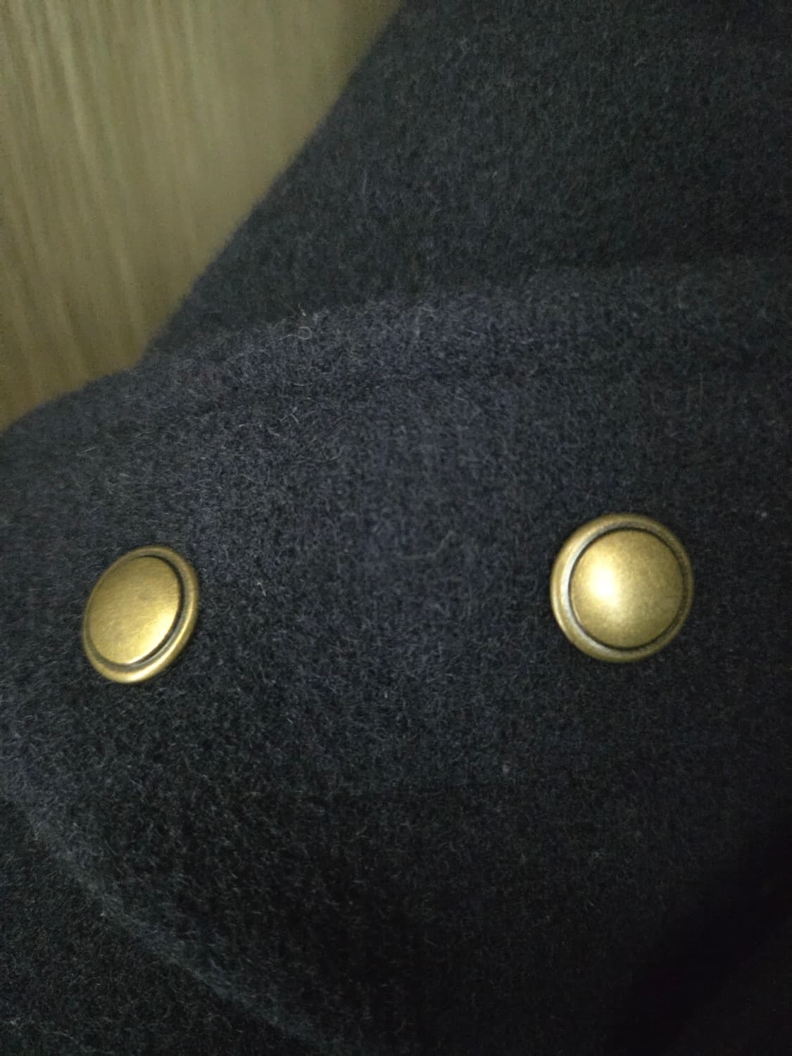 글로버올 미드몬티 네이비 더플 코트 L 새제품 상품이미지5