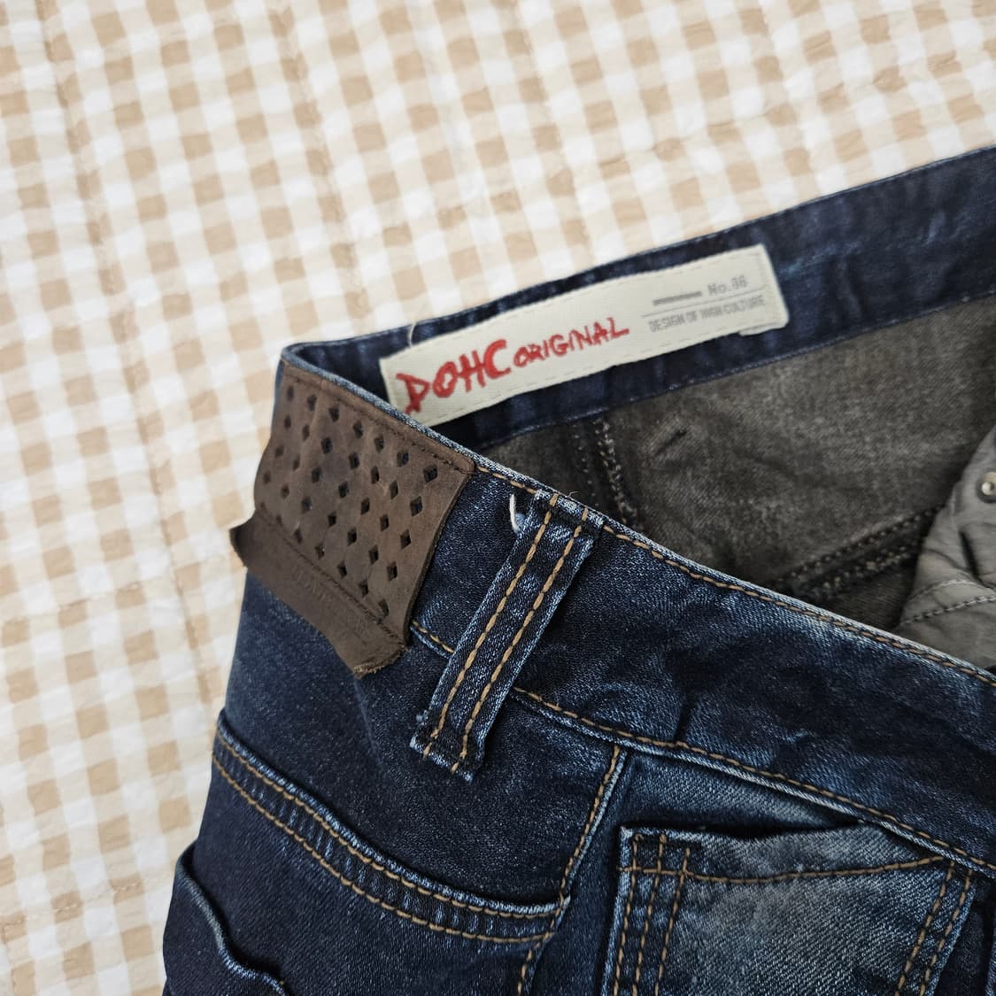 DOHC 도크 스판 데님 청바지 남자32 상품이미지2