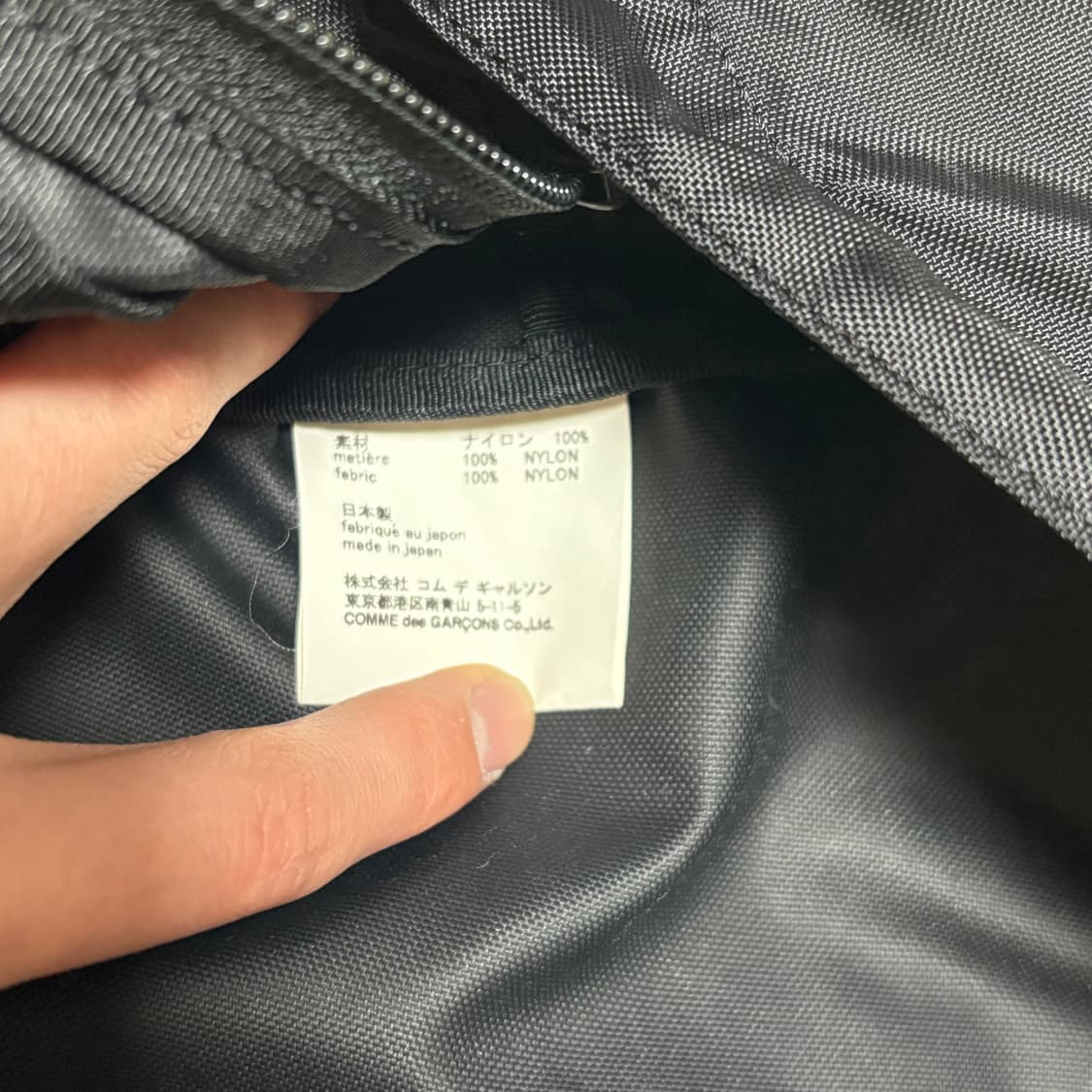 꼼데가르송 백팩 상품이미지4