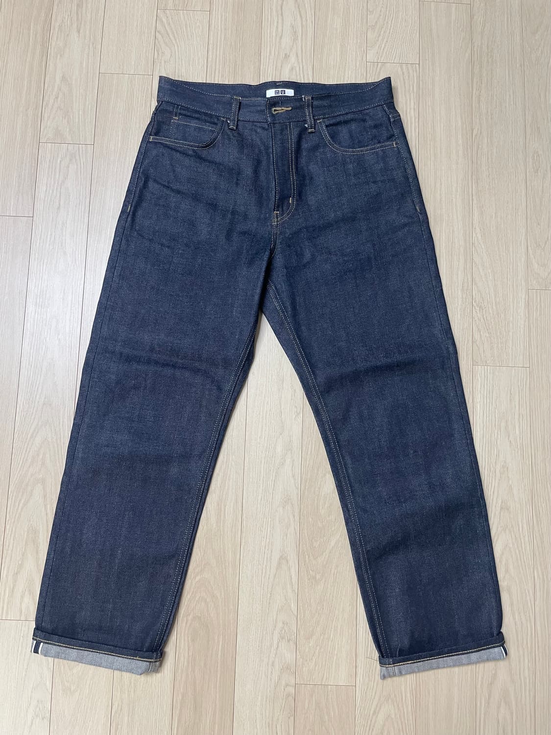 [31] 유니클로U 셀비지 레귤러핏진 상품이미지1