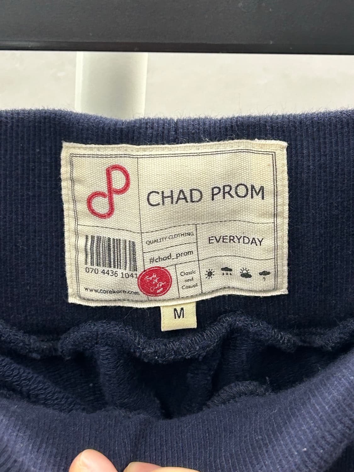 CHADPROM 채드프롬 네이비 조거 트레이닝 팬츠 상품이미지5