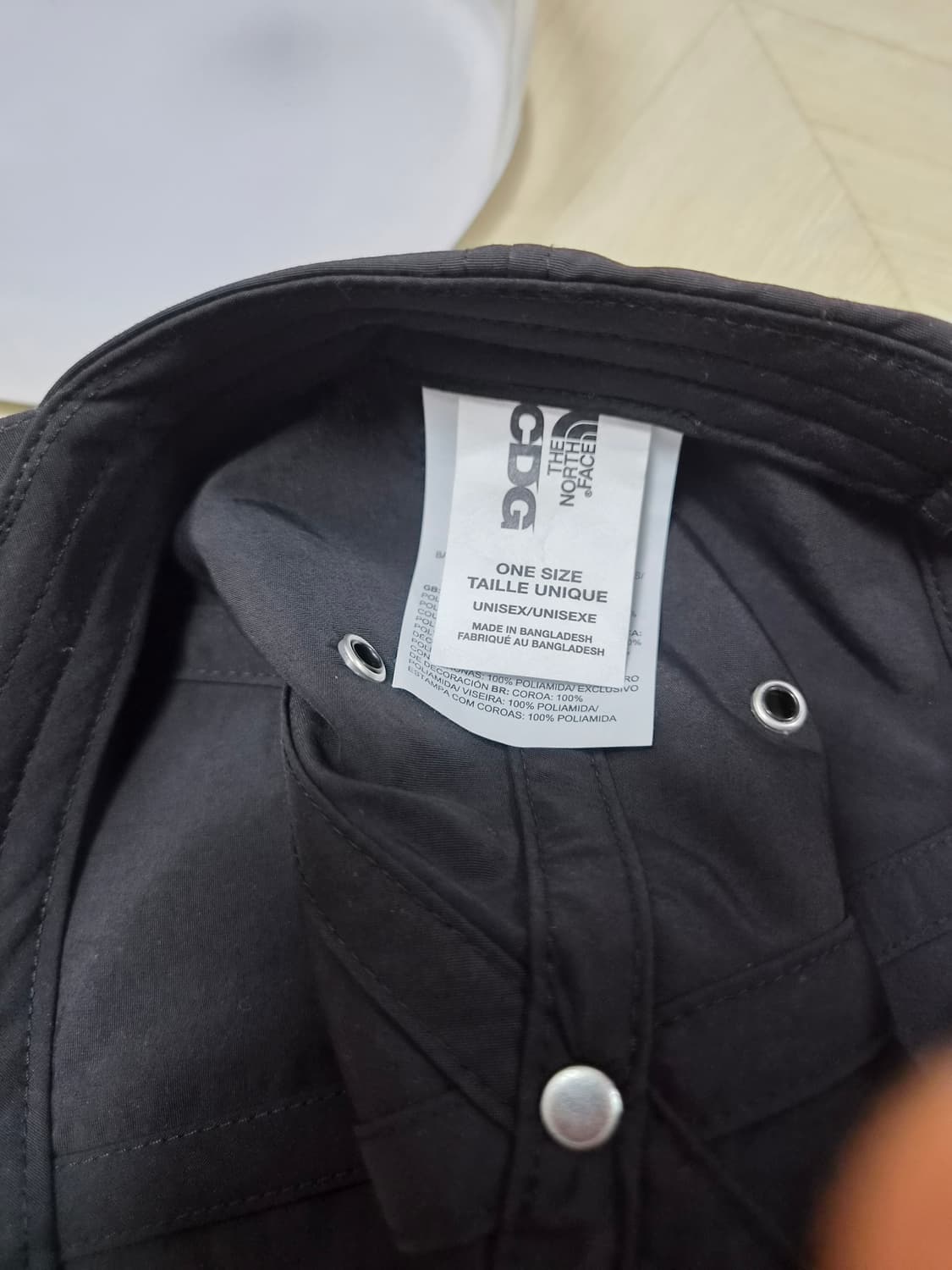 CDG x 노스페이스 놈 햇 블랙 상품이미지3