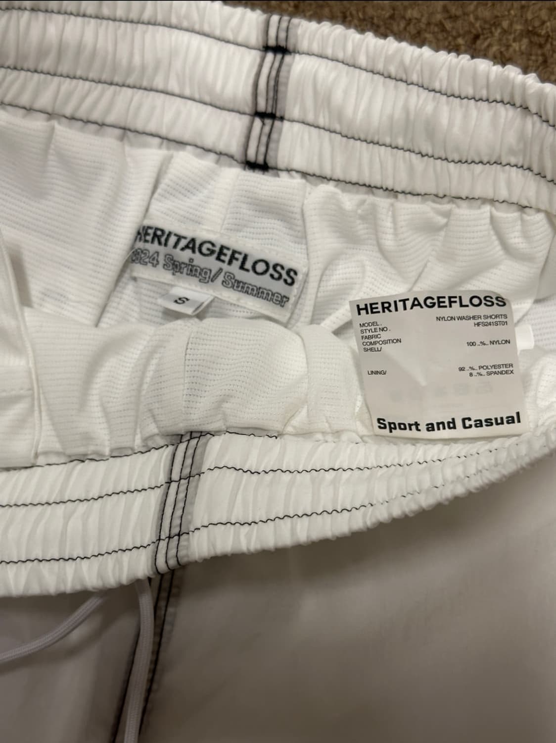헤리티지플로스 heriragefloss 숏팬츠 상품이미지4