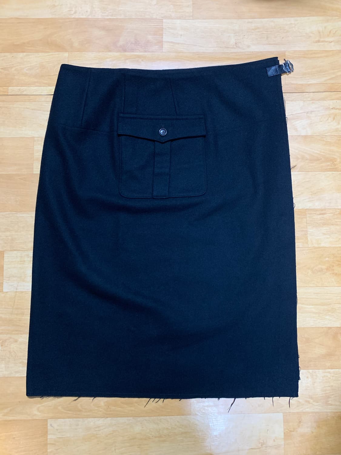 TRICOT by CDG 98/FW 스커트(울/나일론/디테일-레더) 상품이미지5