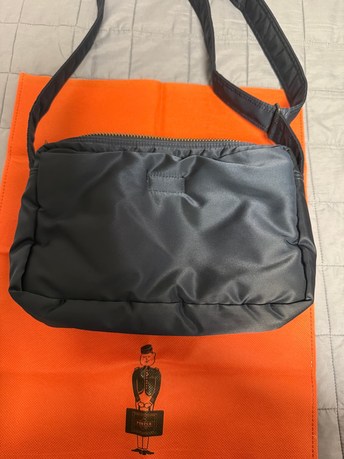 요시다 포터 탱커 숄더백 스몰 아이언블루 상품이미지6