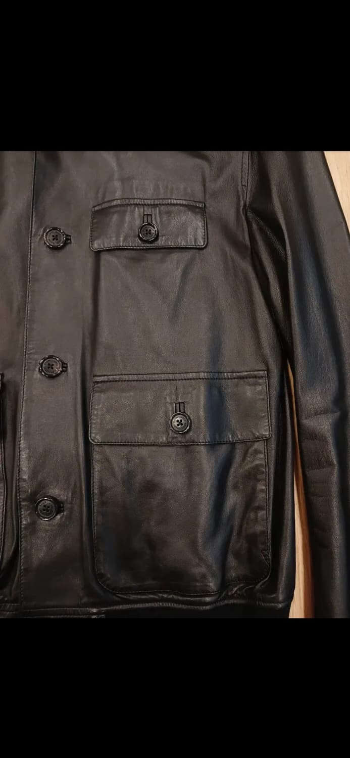 RALPH LAUREN PURPLE LABEL LEATHER JACKET 상품이미지7
