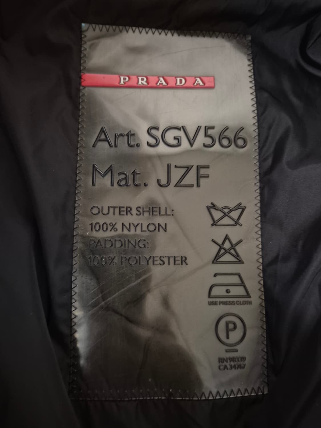 프라다 스포츠 Art.SGV566 Tg.50 상품이미지7