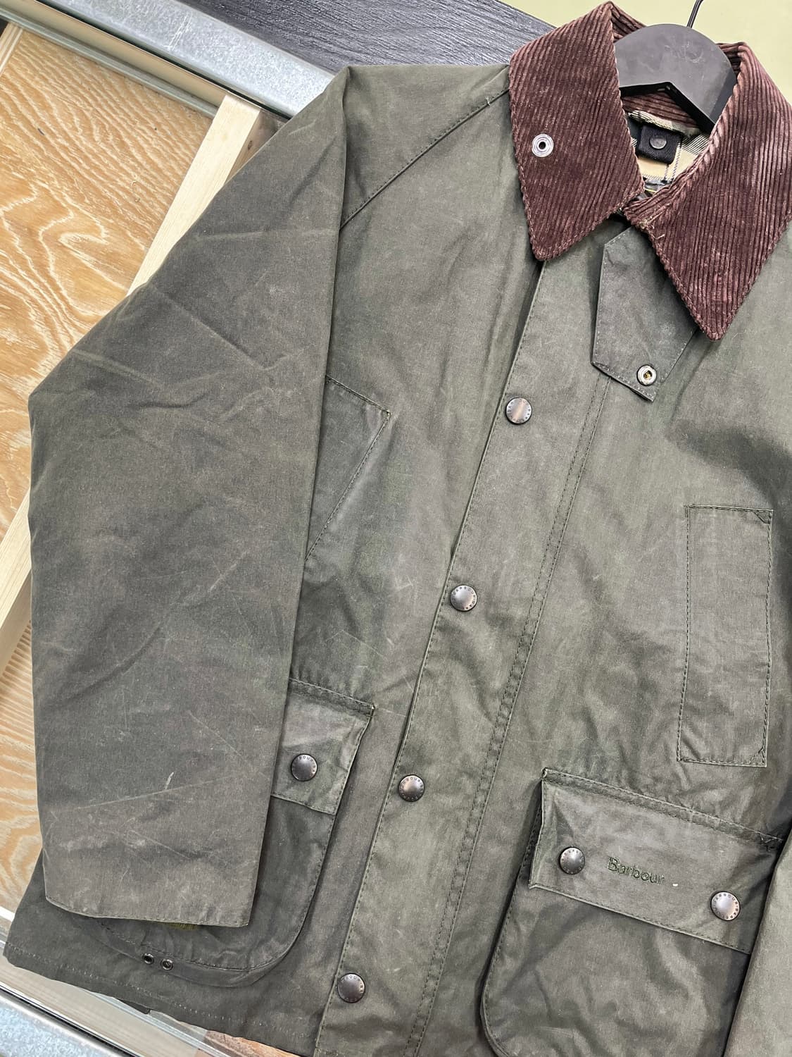 바버 Bedale 왁스 자켓 상품이미지8