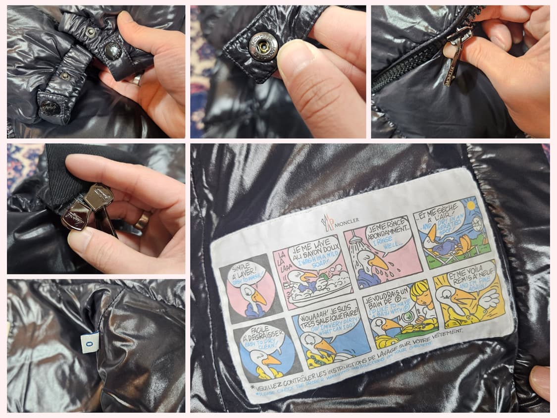 몽클레어(MONCLER) 20fw 모야돈스 유광 패딩 0 size 상품이미지8