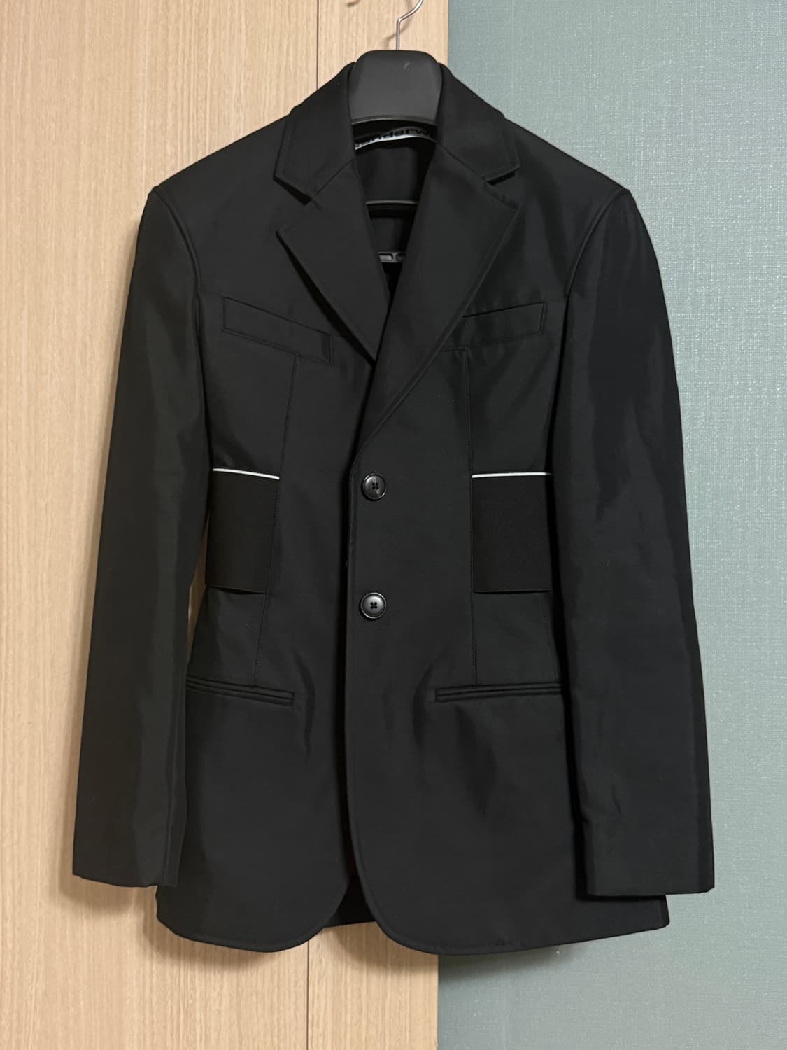 알렉산더왕 블랙 코튼 블레이저 자켓 상품이미지2