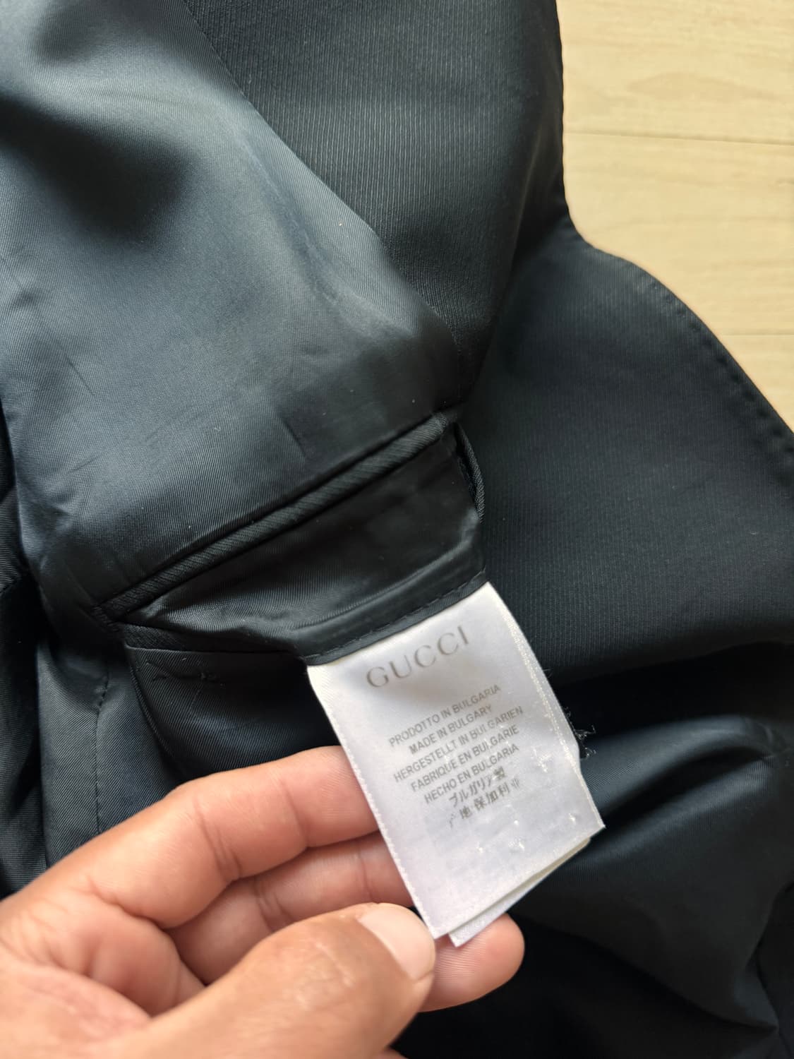 GUCCI 구찌 블레이저 블랙 46사이즈 상품이미지6