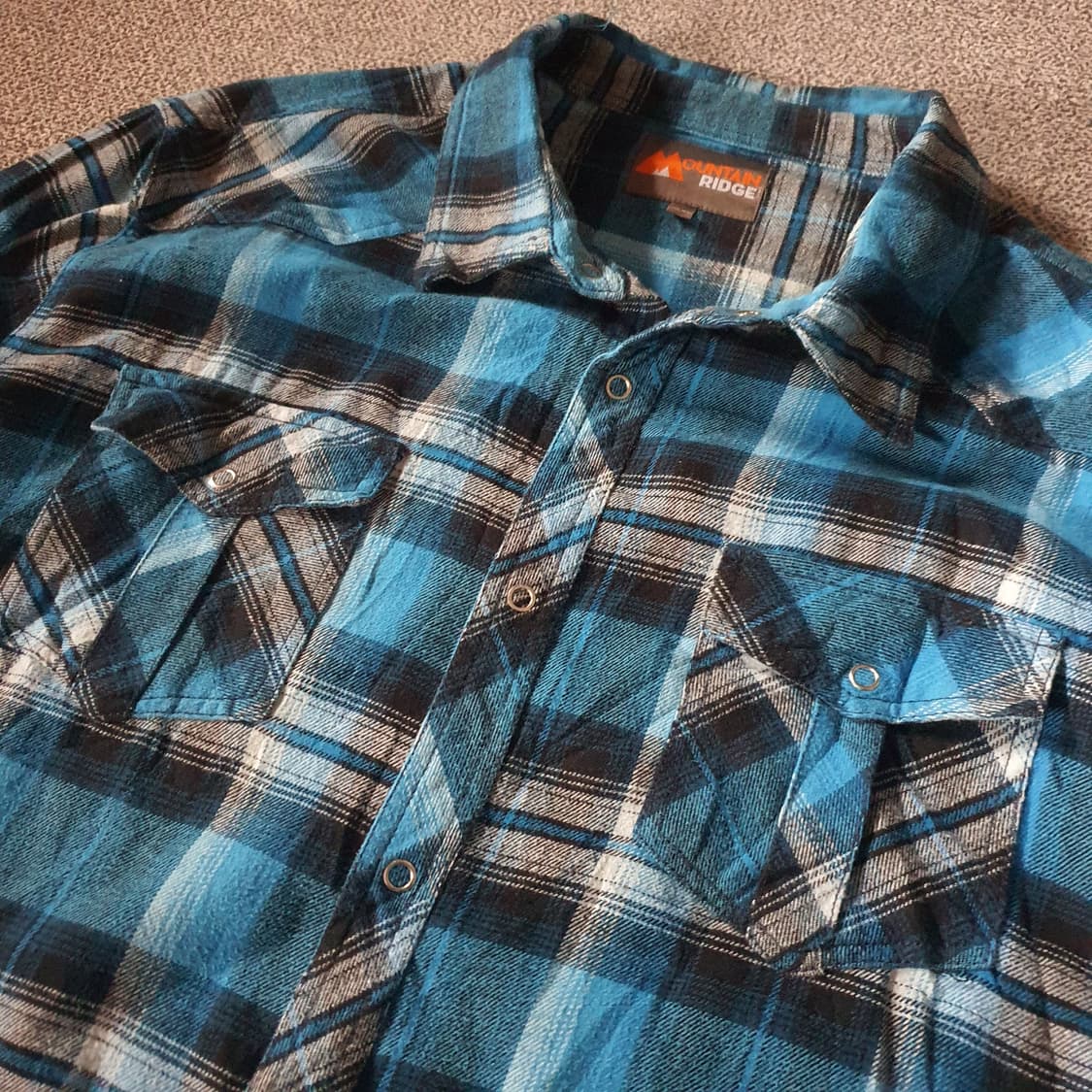 미국 수입 플란넬 체크 셔츠 no.4 상품이미지4