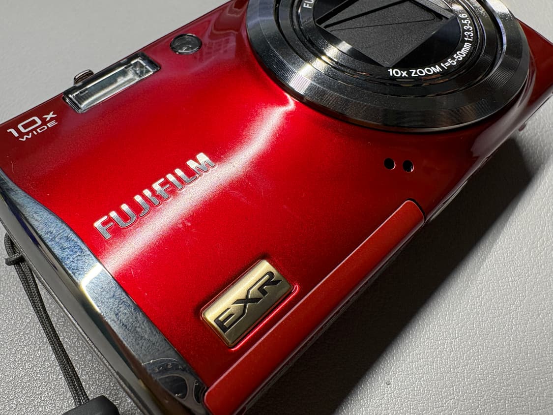 후지필름 파인픽스 F80EXR Fujifilm Finepix 레드 디카 상품이미지5