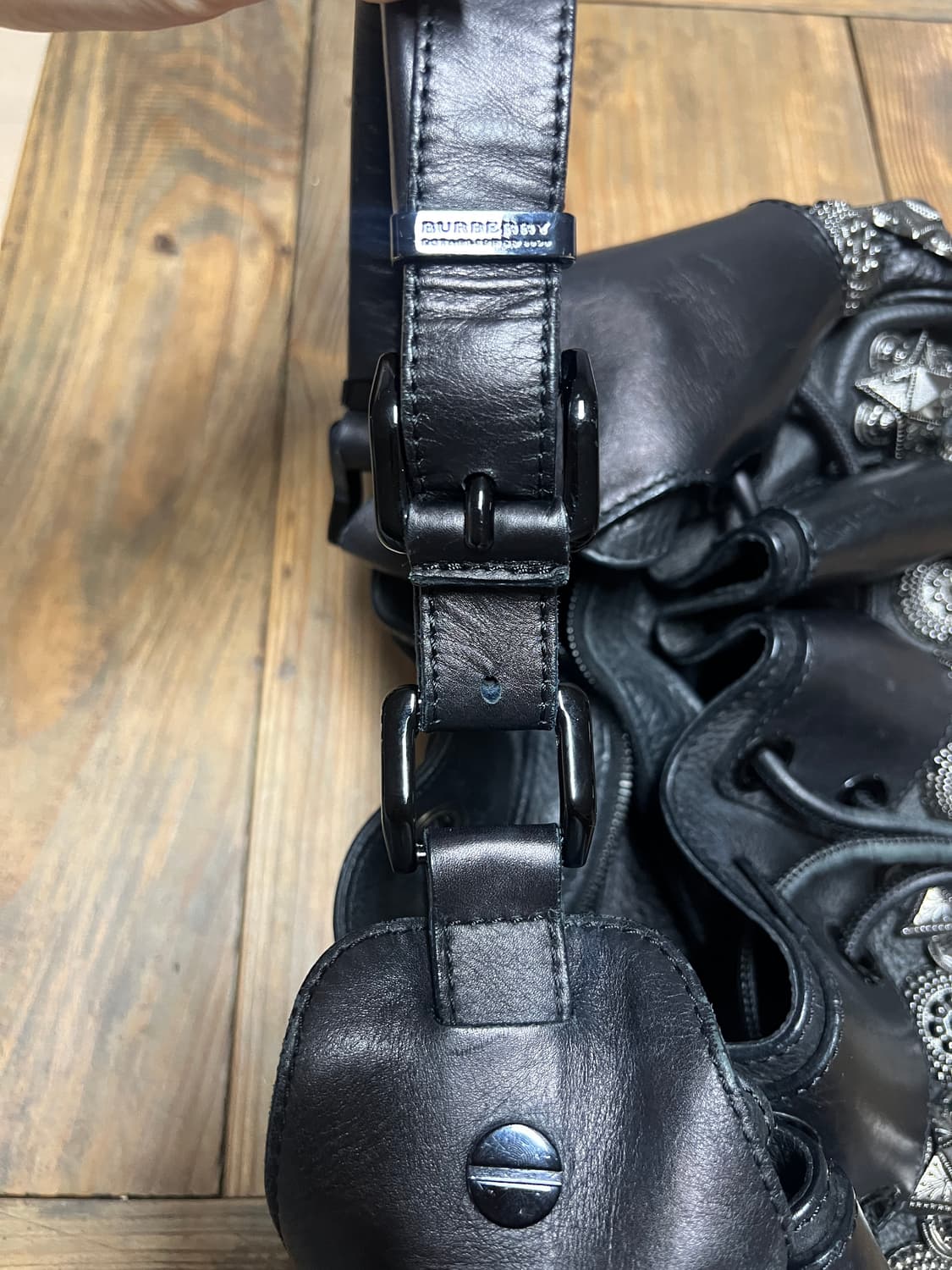 [정품] 버버리 프로섬 08 S/S 워리어 호보백 상품이미지9