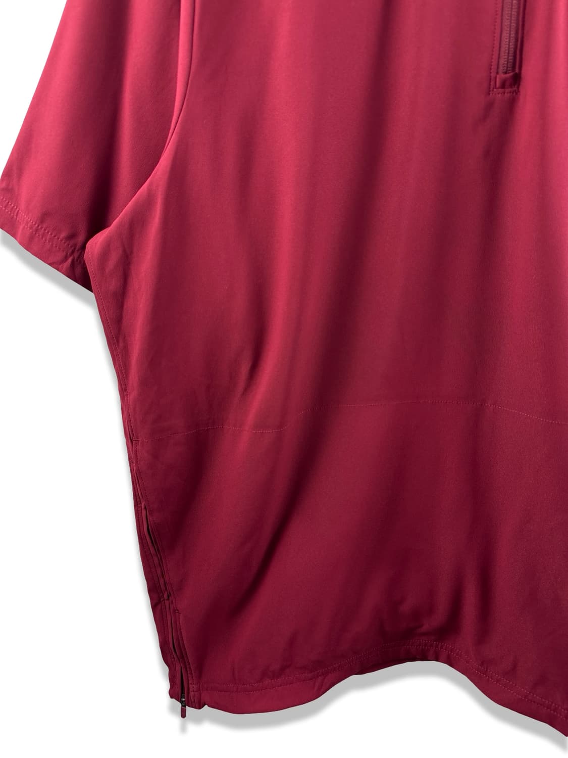 언더아머 버건디 쿼터 집업3061 상품이미지4