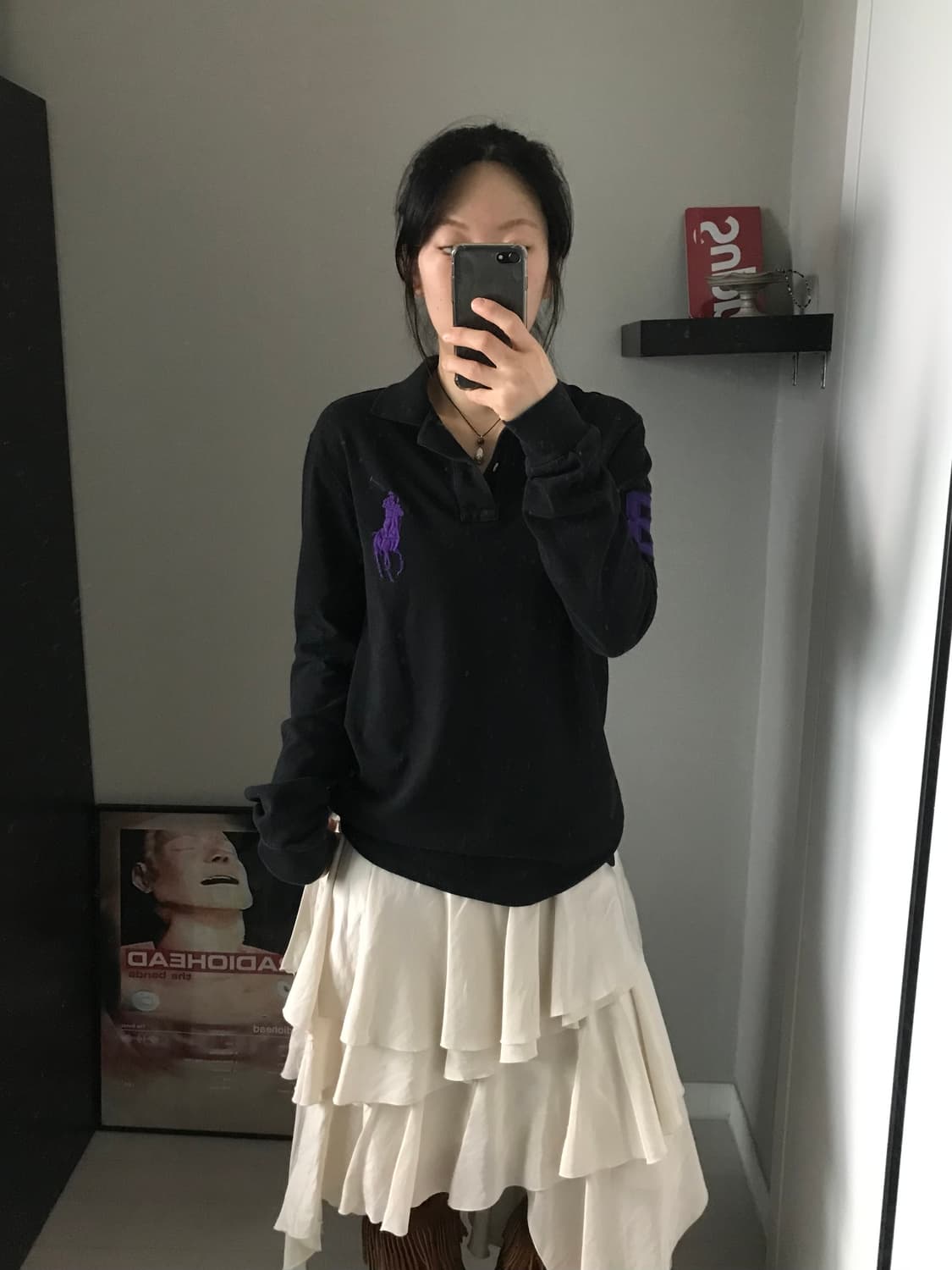 폴로 랄프로렌 빅포니로고 긴팔 카라티 상품이미지1