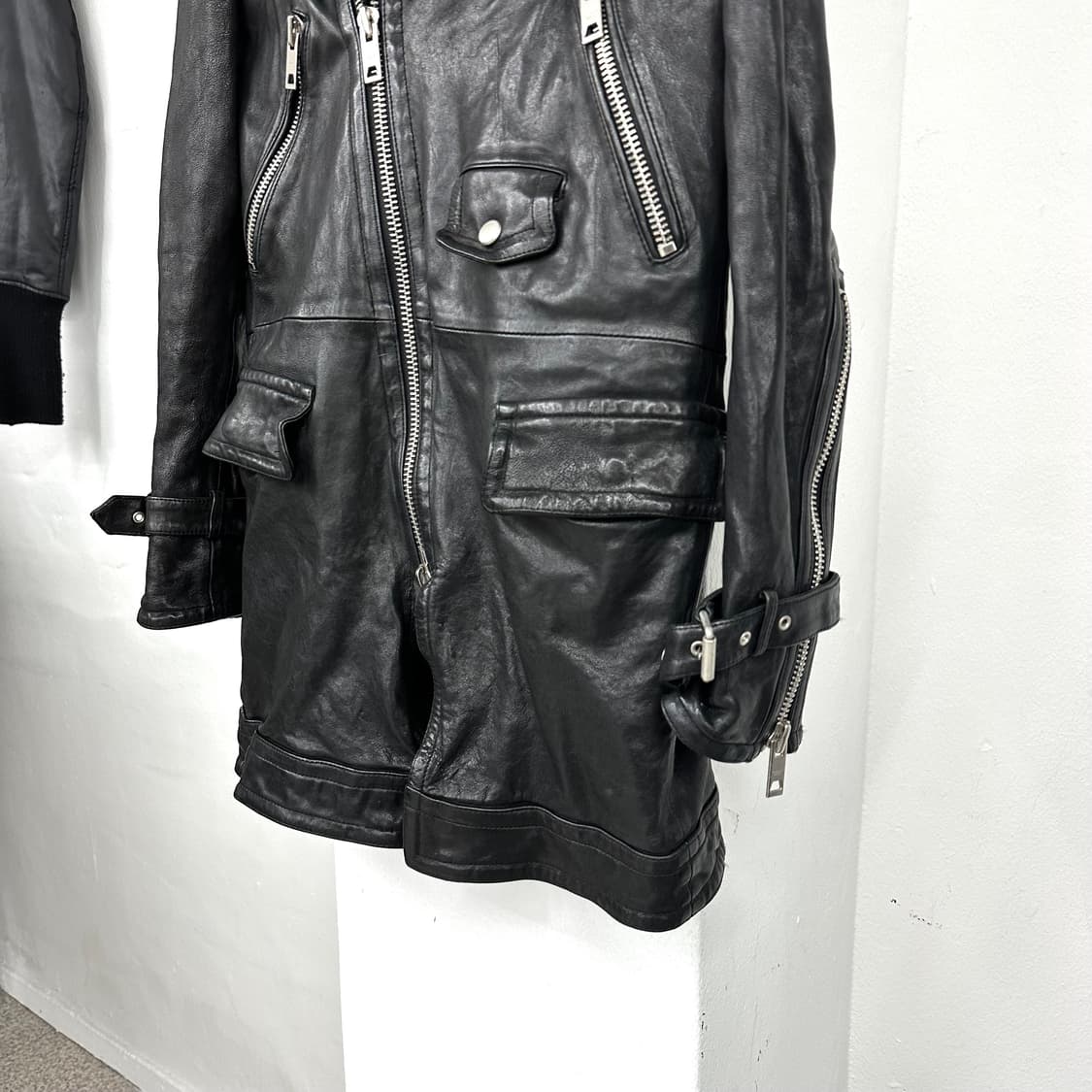 Sheep leather coat jacket  상품이미지5