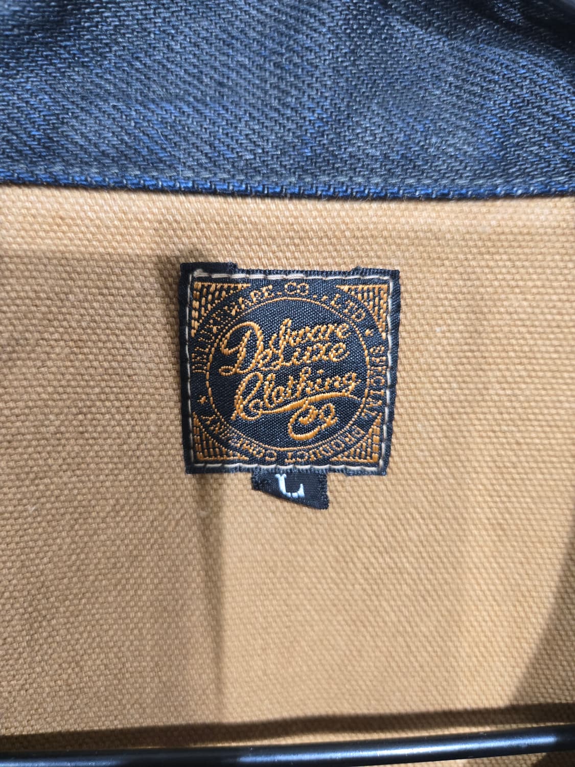 디럭스 웨어 빅유니온 브라운 워크 셔츠 상품이미지5