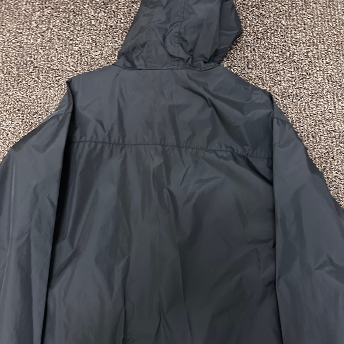 NIKE 나이키 나일론 바람막이 아노락 긴팔 블랙 100(L) 상품이미지6