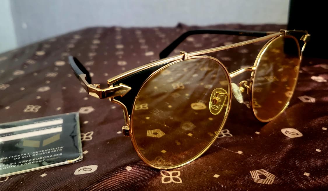 [미사용 새상품] -*옐로우  틴트렌즈  선글라스* 상품이미지1