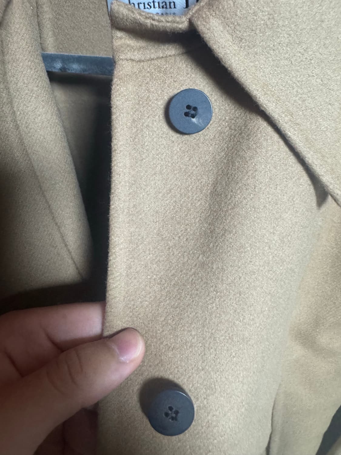 24fw 디올 케이프 벨트 코트 36 풀구성 상품이미지5