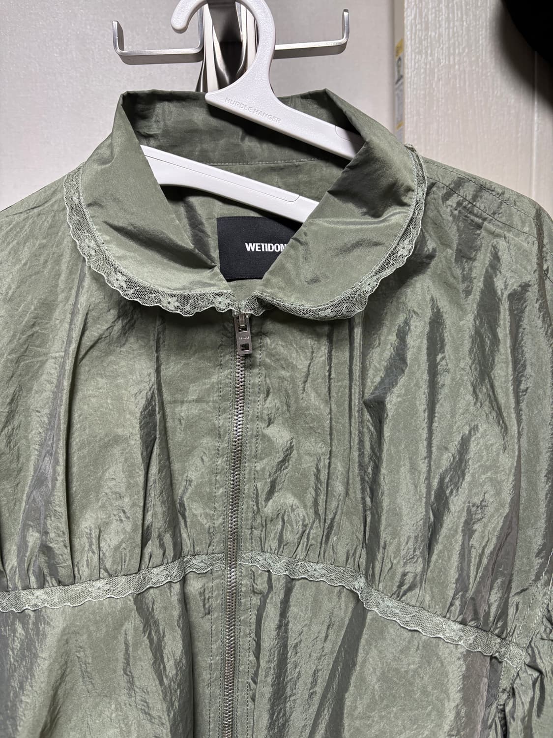 WE11DONE 레이스 봄버  상품이미지3