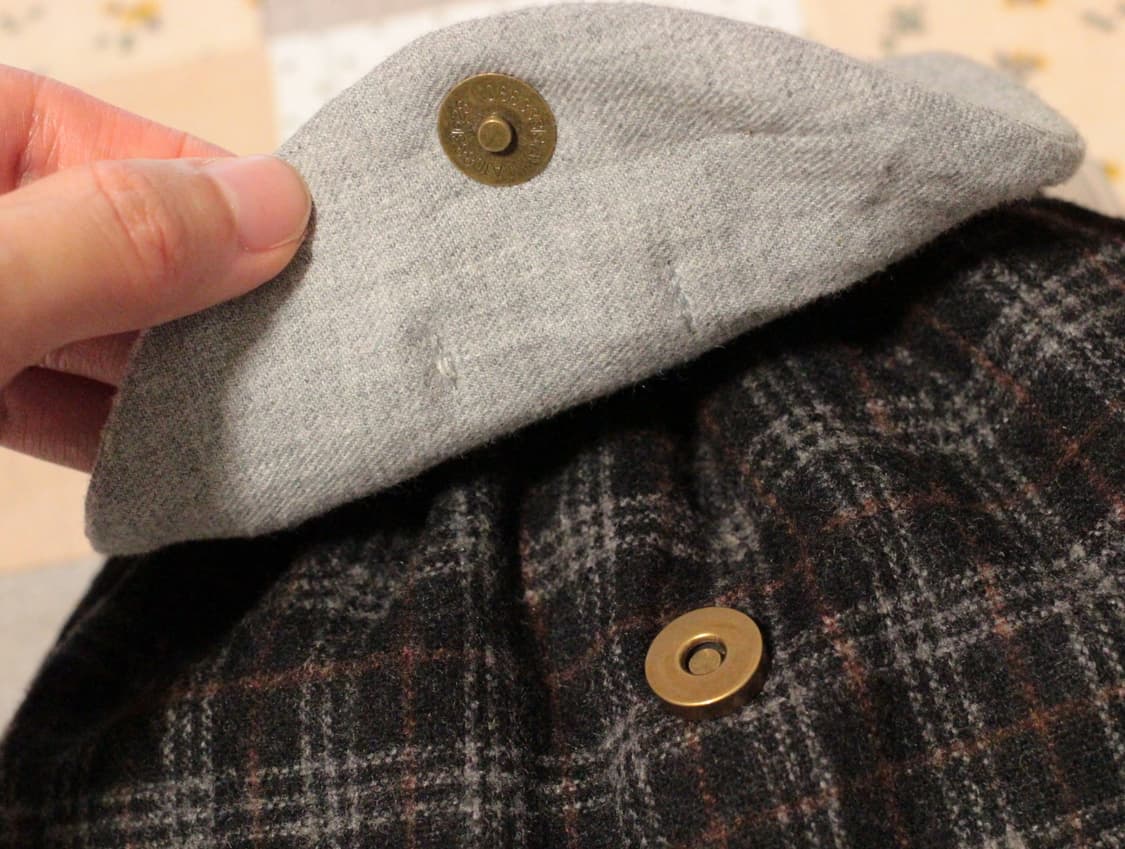 핸드메이드 빈티지 업사이클링 밴딩 파우치 상품이미지6