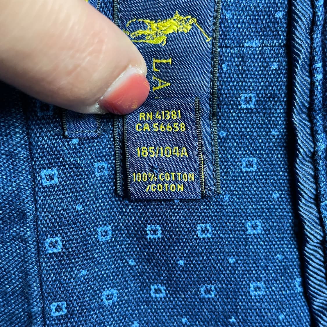 ALPH LAUREN 랄프로렌 빈티지 데님 코튼셔츠 상품이미지10