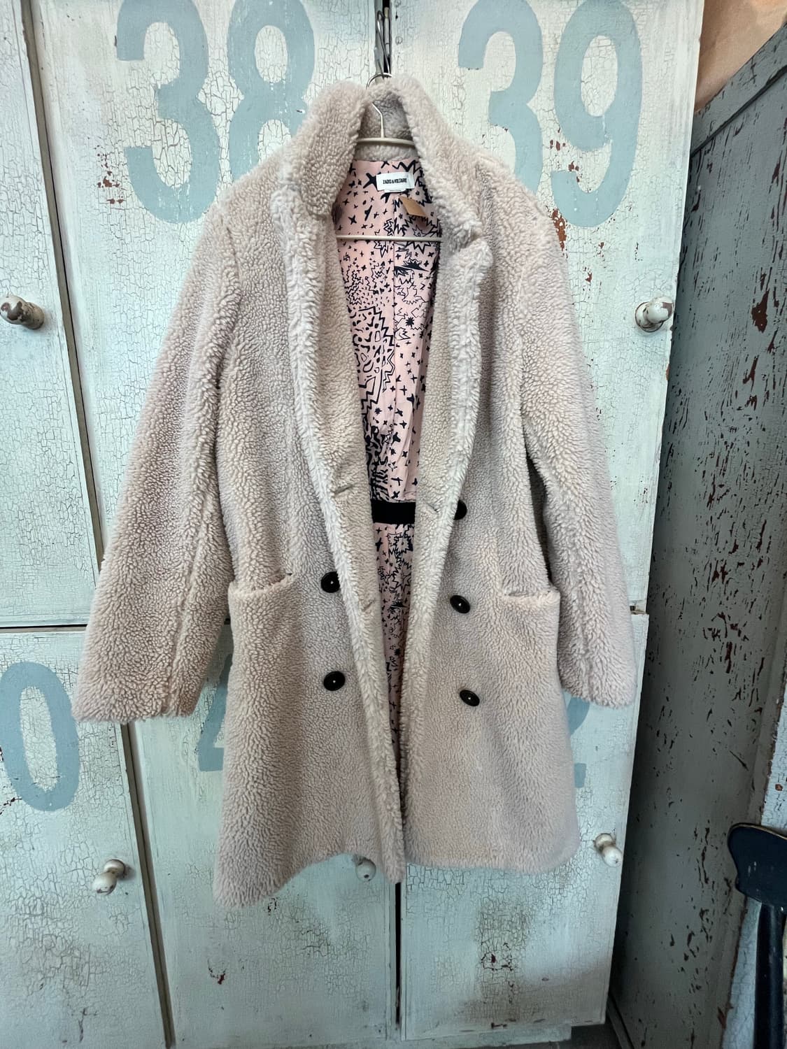 산드로 뽀글이 자켓 상품이미지2