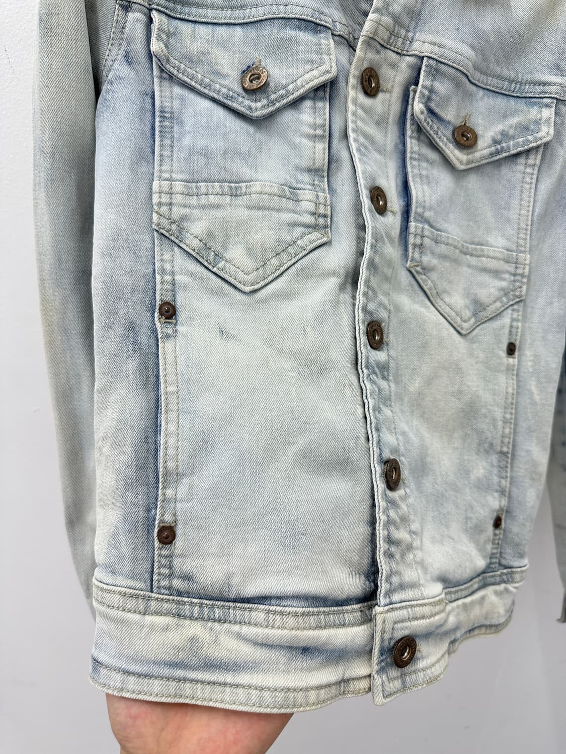Guess vintage washing denim jacket 상품이미지5