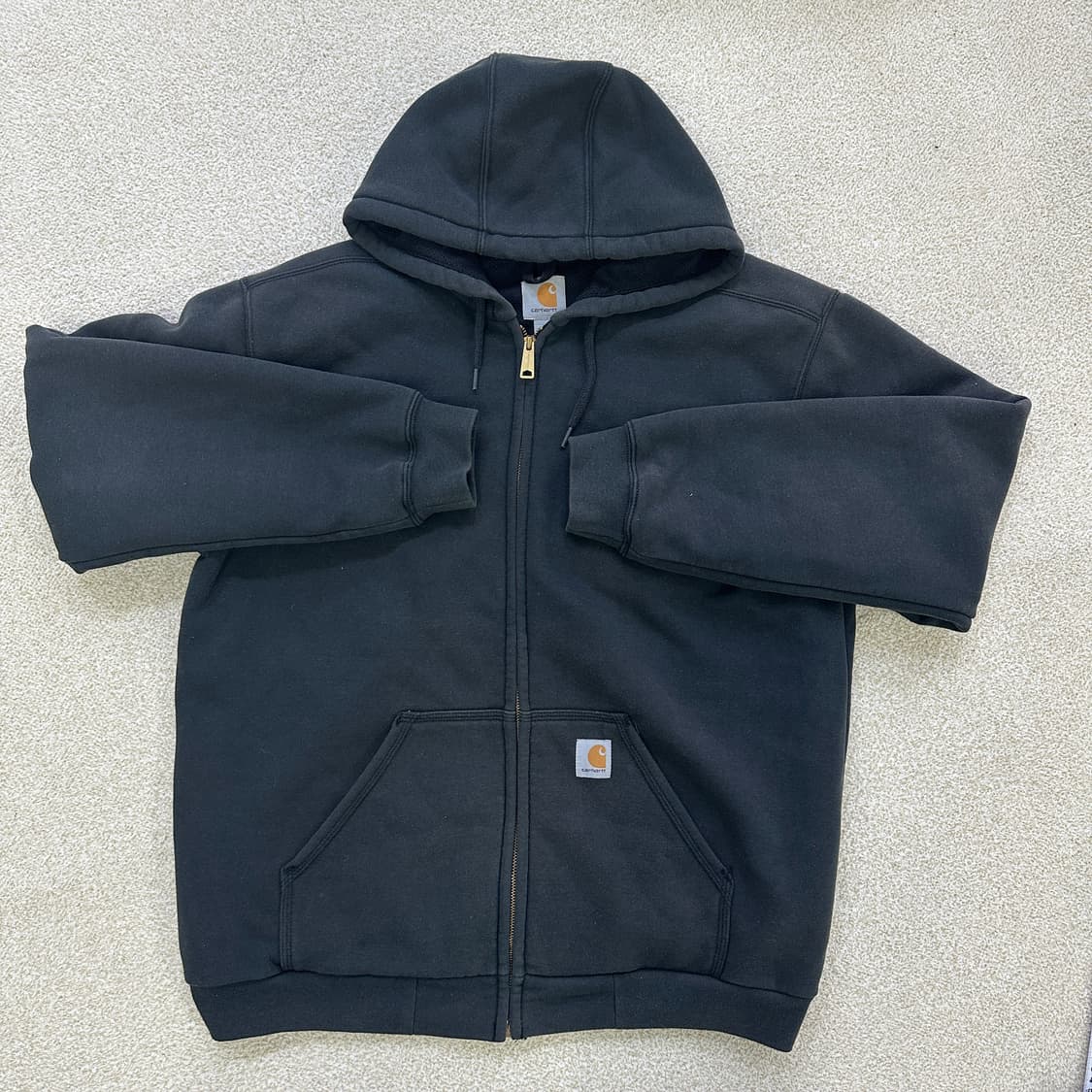 M 칼하트 라인드 풀 지프 후드 0317D 상품이미지1