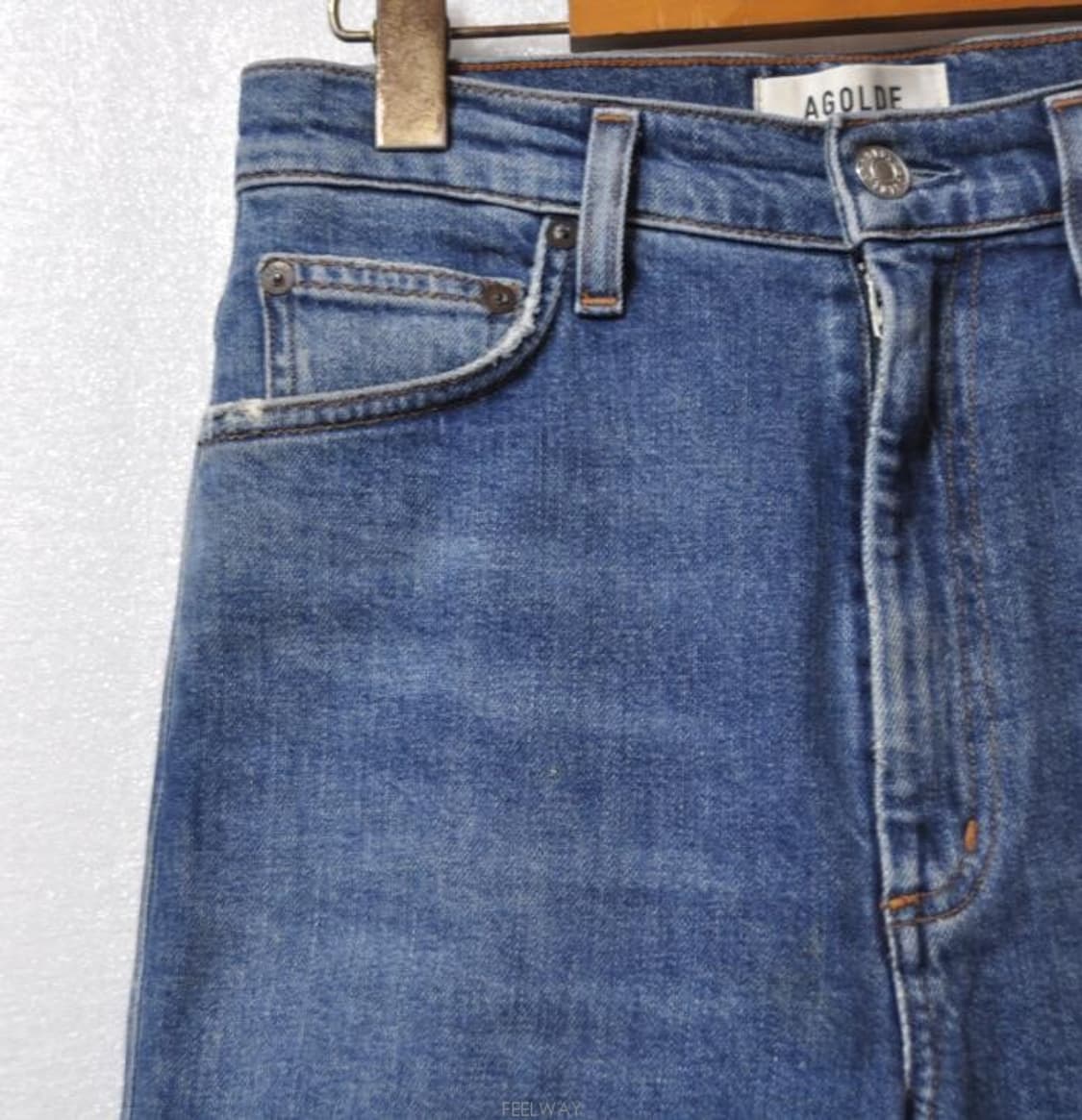 에이골디(AGOLDE)/여성슬림일자청바지(허리26) 상품이미지5