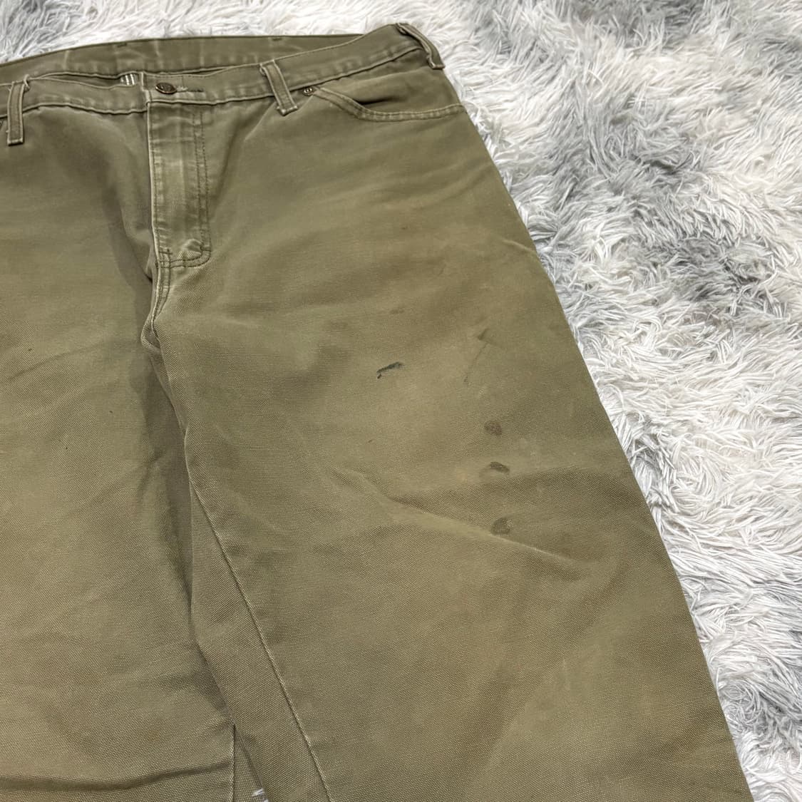 빈티지 디키즈 1939 카펜터 팬츠 RMS 그린 상품이미지8