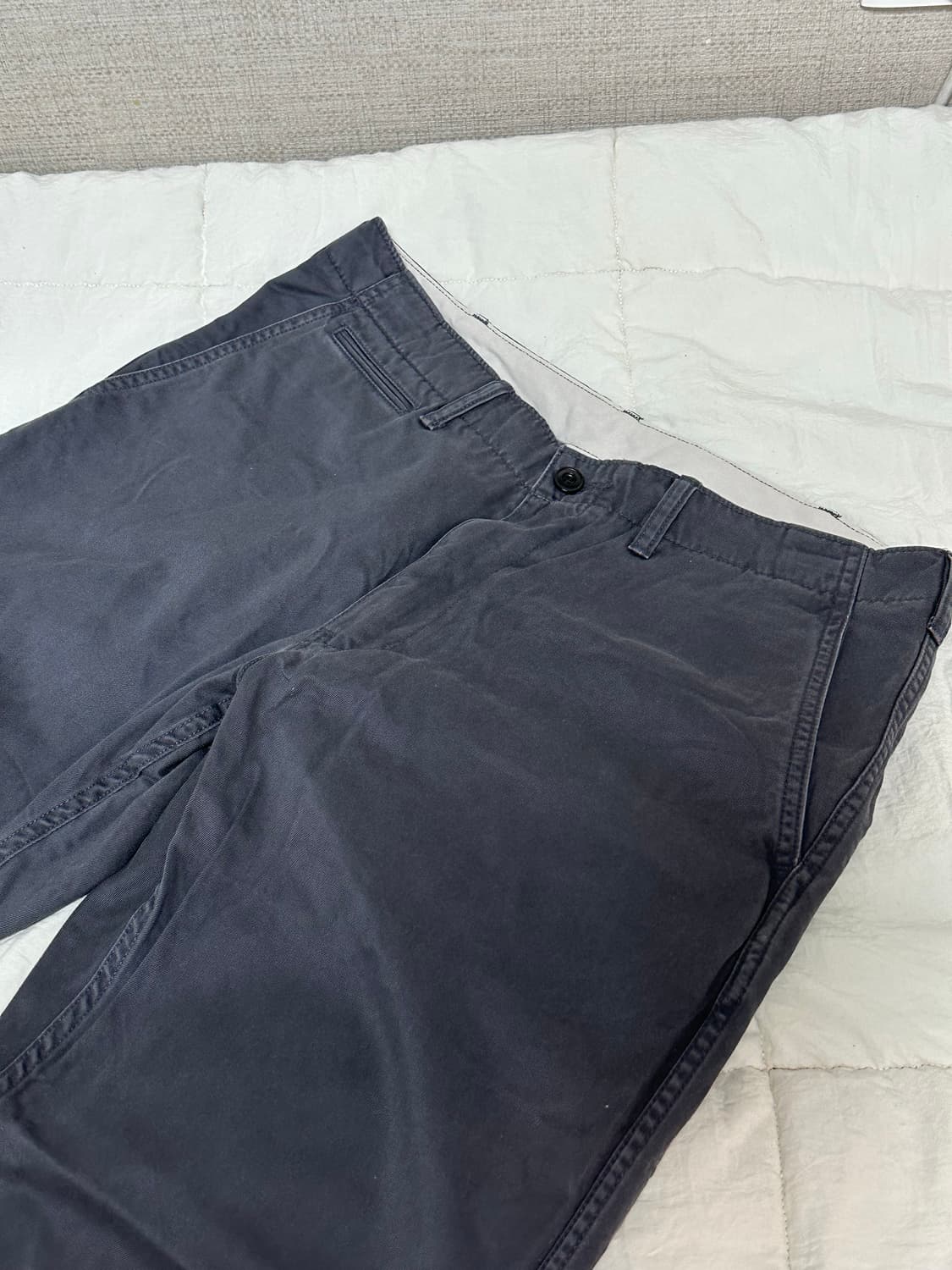 유니클로 치노 팬츠 차콜 33 상품이미지7