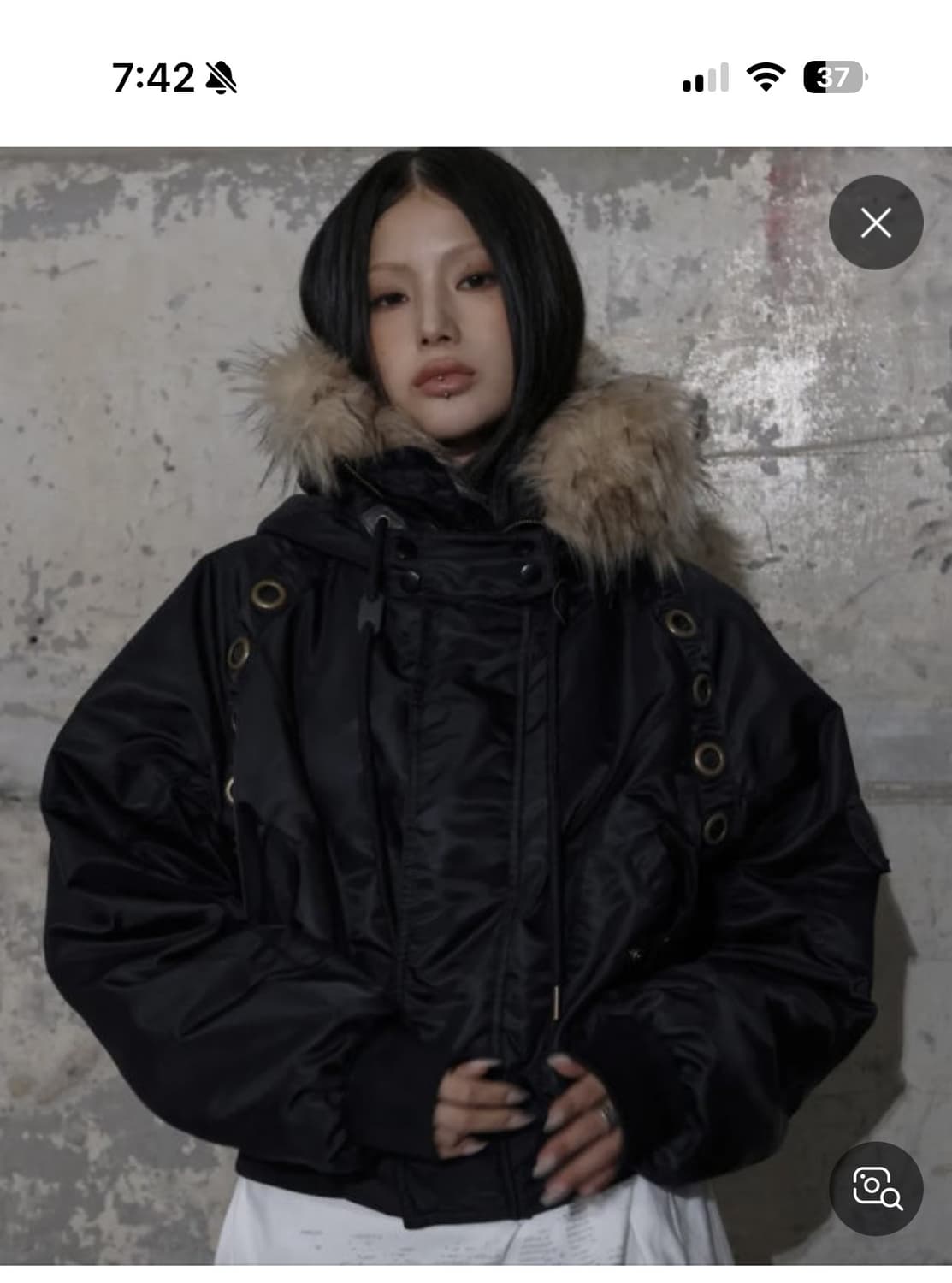 팬시클럽 아일릿 민주 블루종 택있는 새거 상품이미지1