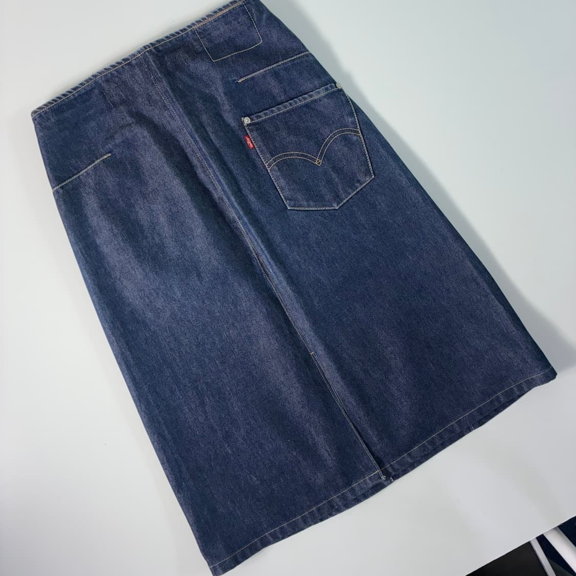 Levi's  리바이스 엔지니어드 데님 롱스커트 상품이미지4