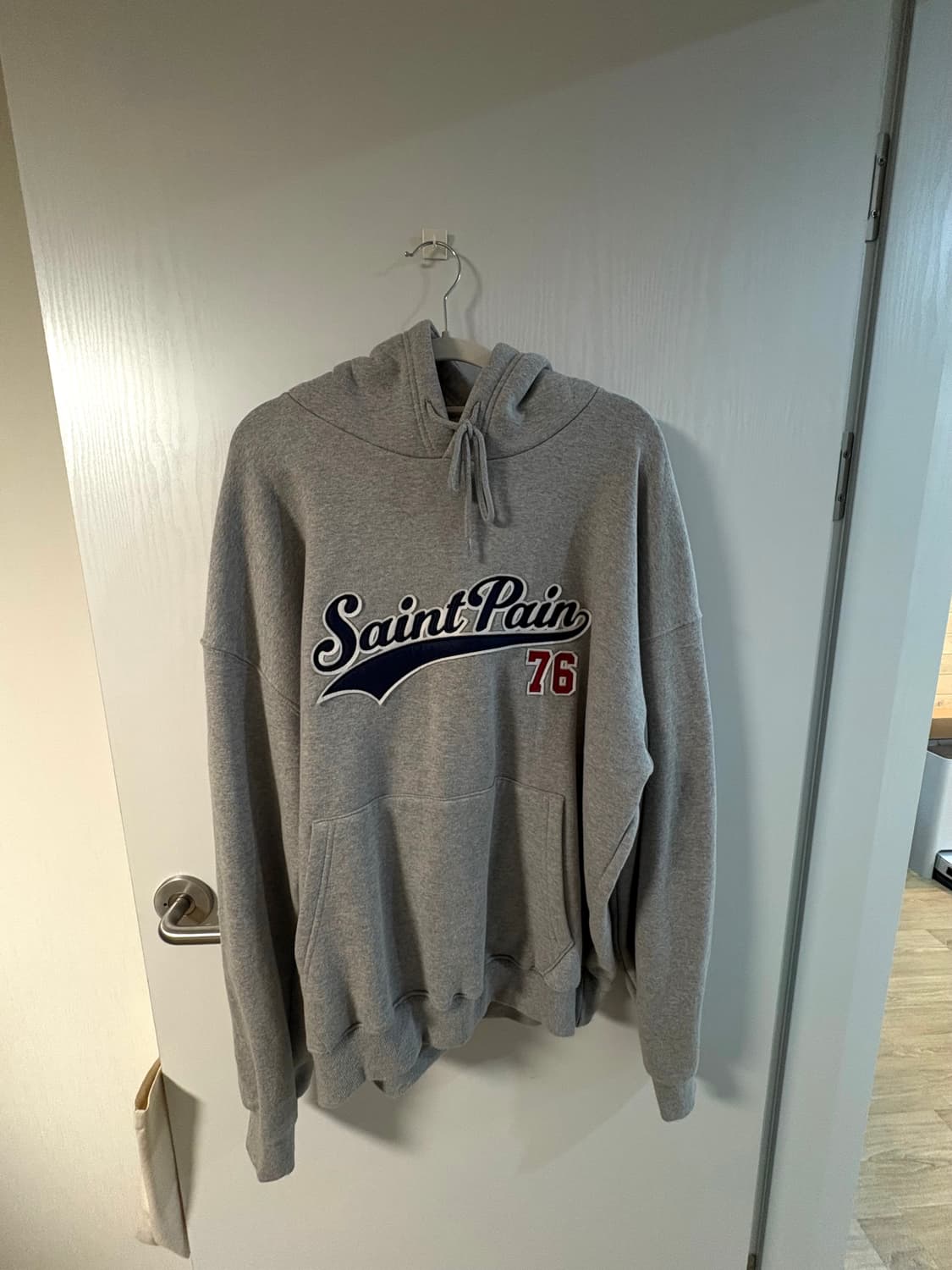 세인트페인 그레이 후드 상품이미지1