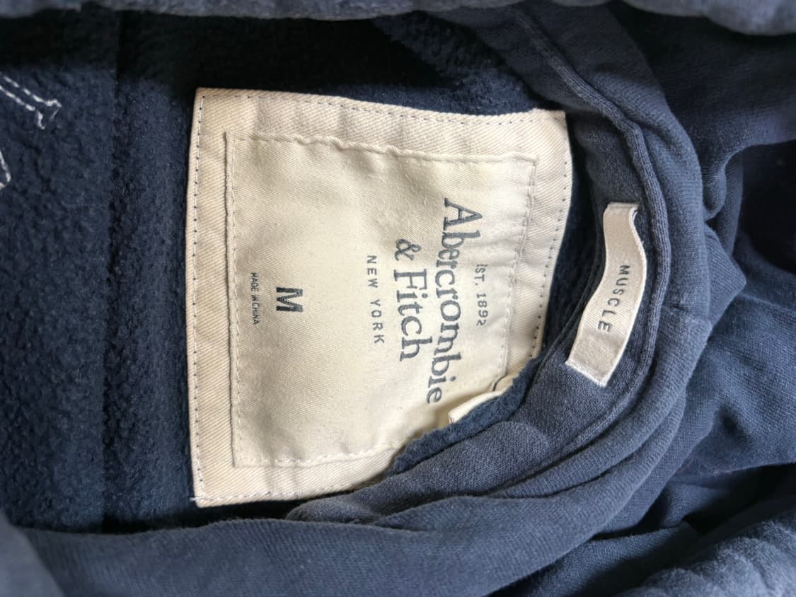 아베크롬비 후드티 네이비 m 상품이미지3